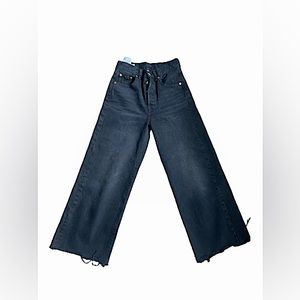 Levi's High Rise Button Fly Distressed Mom Jeans